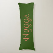 Hyggeはデンマーク語で心地よいを意味する ボディピロー (正面縦)