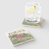 HYGGEコースター – あなたのココアのために!水彩北欧 ストーンコースター (横)