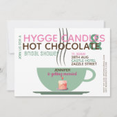 HYGGEブライダルシャワーまたは任意のイベント招待状 招待状 (正面)