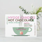 HYGGEブライダルシャワーまたは任意のイベント招待状 招待状 (スタンド正面)