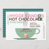 HYGGEブライダルシャワーまたは任意のイベント招待状 招待状 (正面/裏面)