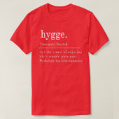 Hygge定義 Tシャツ (デザイン正面)