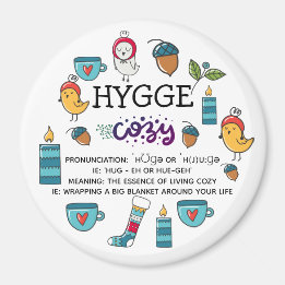 HYGGE – 可愛いドードルの意味と発音new マグネット