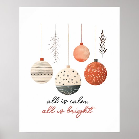 Hygge Bables All is Calm All is Bright ポスター (正面)