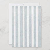 Hygge Blue Winter New Home for Holiday Invitation 招待状 (裏面)