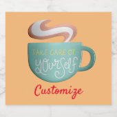 Hygge Drink Self-気に Thunder_Cove スパークリングワインラベル (シングルラベル)