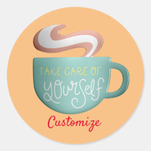 Hygge Drink Self-気に Thunder_Cove ラウンドシール