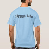 Hygge Life Scandinavian Minimalist Tシャツ (裏面)