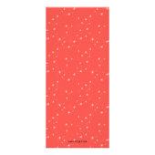 Hygge Mittensクリスマスホリデーメニュー ラックカード (裏面)