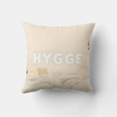 Hygge Throw Pillow | Cozy Scandinavian Home Decor クッション (裏面)
