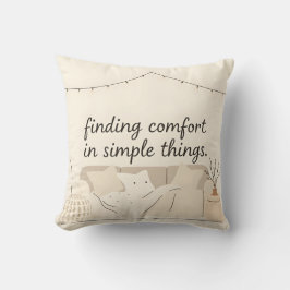 Hygge Throw Pillow | Cozy Scandinavian Home Decor クッション