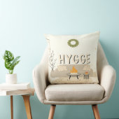 Hygge Throw Pillow | Cozy Scandinavian Home Decor クッション (椅子)