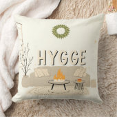Hygge Throw Pillow | Cozy Scandinavian Home Decor クッション (ブランケット)