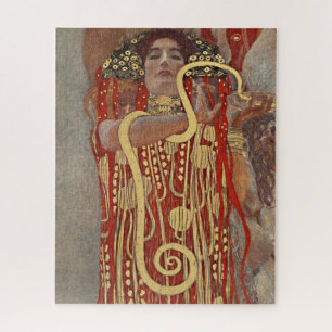 Hygieia by Gustav Klimt ジグソーパズル