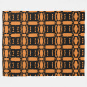 Hypebeast Robot フリースブランケット (正面(横))