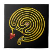 HYPER迷路、黒 タイル (正面)