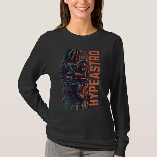 Hyper Astro Space Graphic | Streetwear Tシャツ (正面)