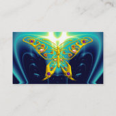 HYPER BUTTERFLY / LIGHT WAVES, Aqua Blue, Turquase 名刺 (裏面)