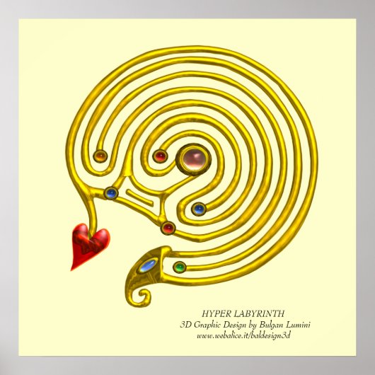 HYPER LABYRINTH ポスター (正面)