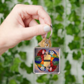 HYPER PARROTS/RED AND BLUE ARA キーホルダー (手)