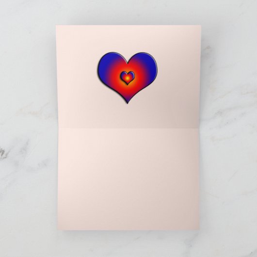 HYPER PARROTS / RED AND BLUE ARA Mother's Day カード (内部)