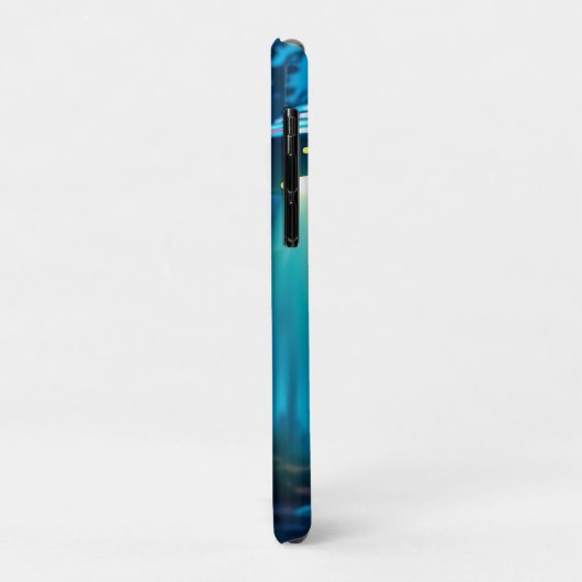 Hyper RealisticエイリアンとUFO in the Forest Case-Mate iPhoneケース (裏面/左)