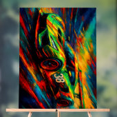 hyper stylized racing car アクリルサイン (ニュートラル)