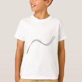 hyperbole arc-en-ciel tシャツ (正面)