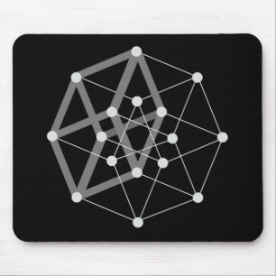 hypercubeの暗闇 マウスパッド