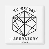 Hypercubeロゴ.tif マグネット (正面)