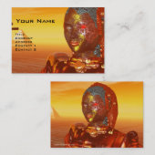 HYPERIONの砂漠のアレス 名刺 (正面/裏面)