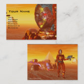 HYPERIONの砂漠のアレス 名刺 (正面/裏面)