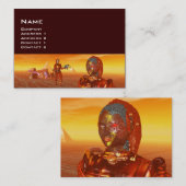 HYPERIONの砂漠のアレス 名刺 (正面/裏面)