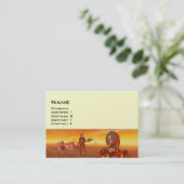 HYPERIONの砂漠のアレス 名刺 (スタンド正面)