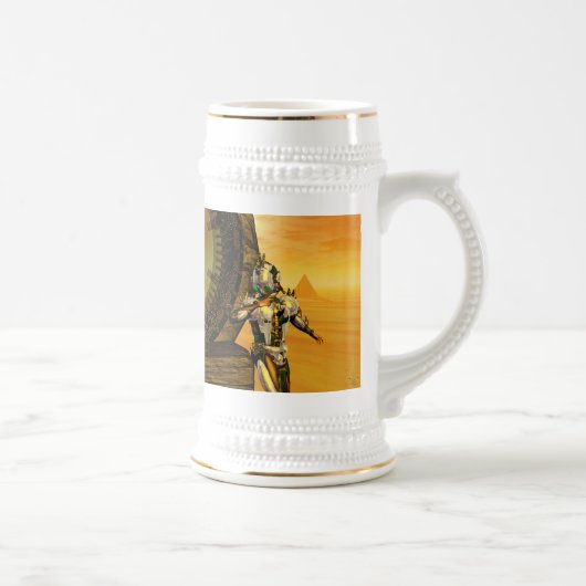 HYPERIONの砂漠のティタン ビールジョッキ (右)