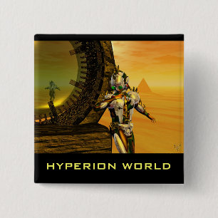 HYPERIONの砂漠のティタン 缶バッジ