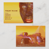 HYPERION詳細の砂漠の地域 名刺 (正面/裏面)