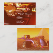 HYPERION詳細の砂漠の地域 名刺 (正面/裏面)