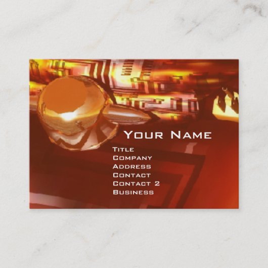 HYPERION詳細の砂漠の地域 名刺 (正面)