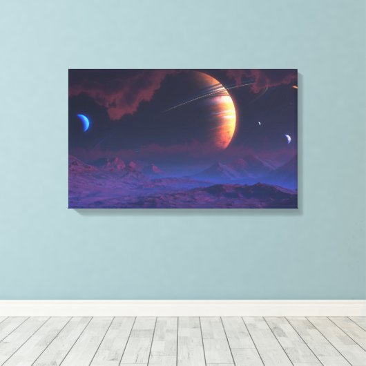 Hyperion キャンバスプリント (インサイチュ (ウッドフロア))