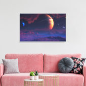 Hyperion キャンバスプリント (インサイチュ (リビング))