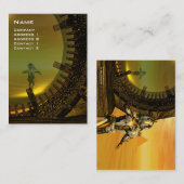 HYPERION/リフレクションの砂漠のタイタン 名刺 (正面/裏面)