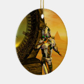 HYPERION DESERT Sci-FiのCYBORG TITAN セラミックオーナメント (右)