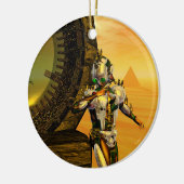HYPERION DESERT Sci-FiのCYBORG TITAN セラミックオーナメント (左)