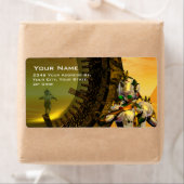 HYPERION DESERT Sci-FiのCYBORG TITAN ラベル (インサイチュ)