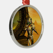 HYPERION DESERT Sci-FiラウンドのCYBORG TITAN メタルオーナメント (右)