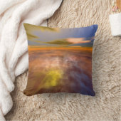 HYPERION WORLD,エイリアン海の空，雲Sci-Fi クッション (ブランケット)