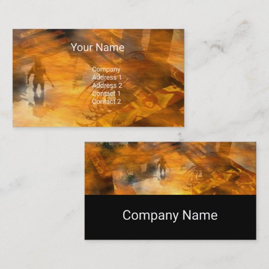 HYPERION WORLD SCIENCE FICTIONエイリアン 名刺 (正面/裏面)