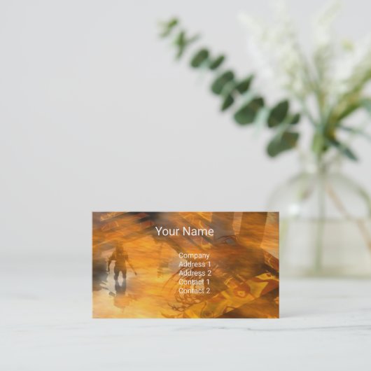 HYPERION WORLD SCIENCE FICTIONエイリアン 名刺 (スタンド正面)