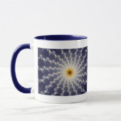 Hyperspace -フラクタルのマグ マグカップ (左)